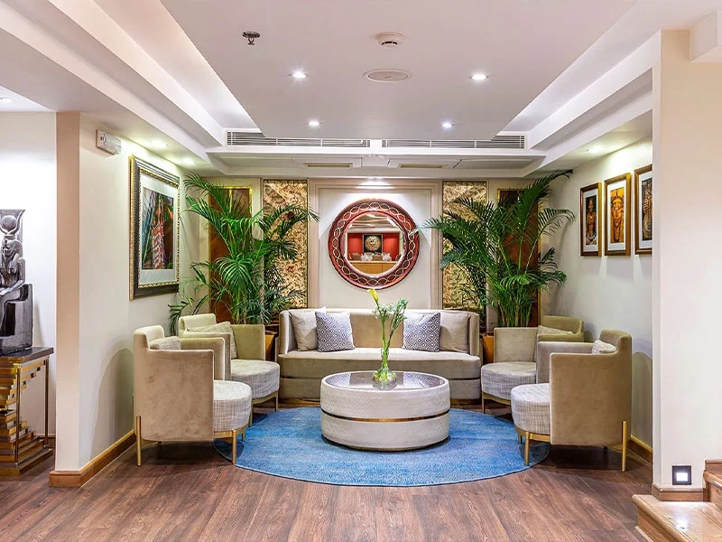 Lobby of the Sonesta Sun Goddess Nile Cruise Ship Nile cruise